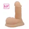 Pretty Love – Realistic Cock 5,3". Realistyczny paker z cyberskóry. Doskonała imitacja prawdziwego penisa. 