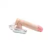 Simple Pleasure - wibrator z 7 trybami rotacji, sterowany przewodowo, 20 cm - Ultra realistyczna rotacja, która przejmuje kontrolę nad przyjemnością!