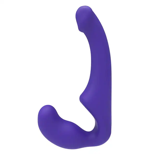 Toy Joy - Get Real Strapless Strap-on Silicone 23 cm. Bezpaskowy strapon z masażem łechtaczki.