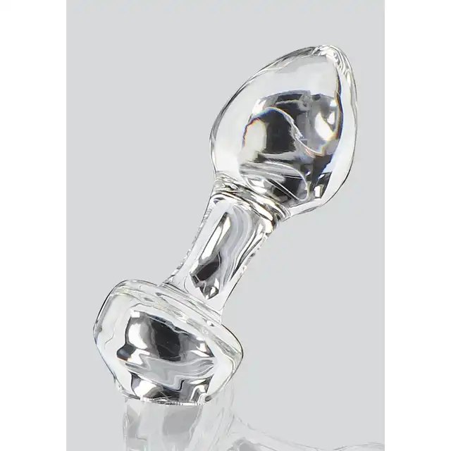 ToyJoy - Glass Worxx.  Anal Stargazer Szklany korek. Idealny kształt. 5,7 cm