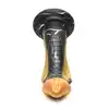 Creature Cocks – Golden Mamba Dildo. Złoto-czarna mamba w kształcie S do stymulacji G-spot i P-spot z przyssawką i kompatybilnością z uprzężą