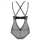 Obsessive - 859-TED-1 body L/XL - Nowoczesne body w pikantnym wydaniu.
