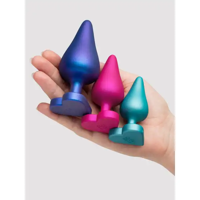 ROMP by Womanizer – Luster Anal Kit. Zestaw 3 silikonowych korków analnych dla początkujących i spragnionych nowych doznań.