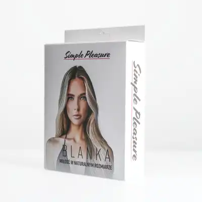 Simple Pleasure - Piękna realistyczna lalka dmuchana. Blanka Miła w dotyku. Usta, pochwa, odbyt.
