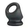 Crazy Bull - Oberon Super Soft Silicone Cock Ring - Pierścień na penisa i jądra, silikon premium - Podkręć formę. Zdominuj finał.