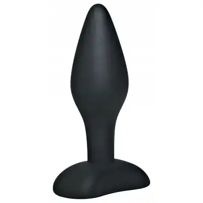 You2Toys – Black Velvets Anal Plug. Silikonowy plug o anatomicznym kształcie z przyssawką 