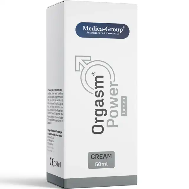 Orgasm Power - Cream For Men 50 ml - Krem na wzmocnienie erekcji - Energia i intensywność w jednym kremie.