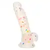 Calexotics - Piękne kolorowe nieduże dildo. Studs 13.25 cm. Liquid Silikon.