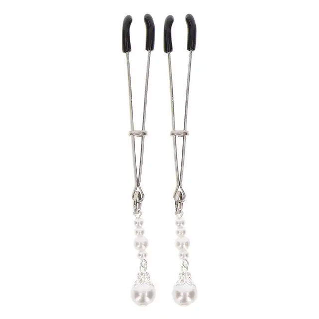 Taboom – Tweezers With Pearls Silver. Eleganckie klamerki na sutki dla początkujących i nie tylko.