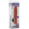 ToyJoy - Hydrated Skin Penis. Wibrująca przedłużka 20 cm. 100% Silikon. Ruchoma skóra dual silicon skin. Zdalnie sterowany