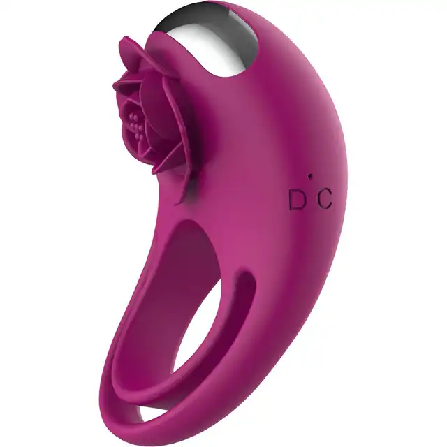ToyJoy  - Put a Ring On It C-Ring. Nowoczesny, piekny ring na penisa. Cichy, USB, zdalnie sterownay, pulsacje i  wibracje.