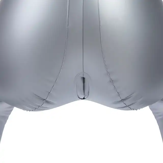 To Infinity 40SFA – Dmuchana lalka UFO PVC 153 cm. Szara kosmitka nie z tej ziemi z trzema piersiami i 2 otworami penetracyjnymi!