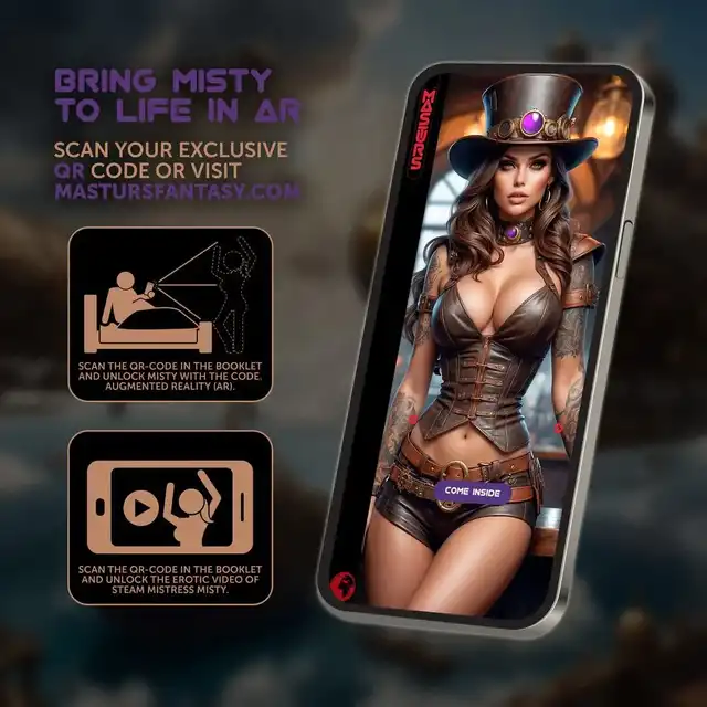 Masturs - Steam Mistress Misty. Wielofunkcyjny masturbator.