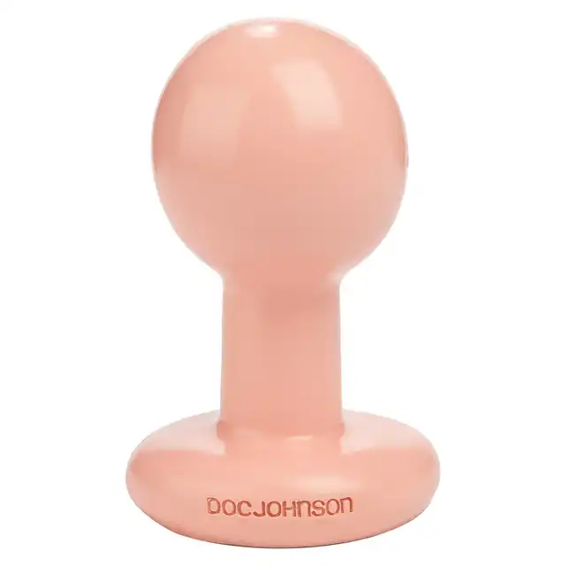 Doc Johnson - Butt Round Plug. Okrągły korek analny dla początkujących, rozmiar S. 
