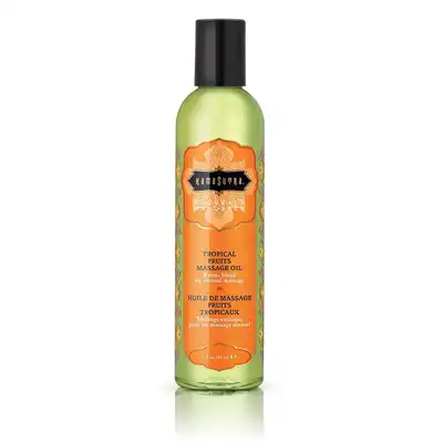 Kamasutra - Massage Oil Tropical 236 ml. Olejek do masażu o zapachu tropikalnych owoców 