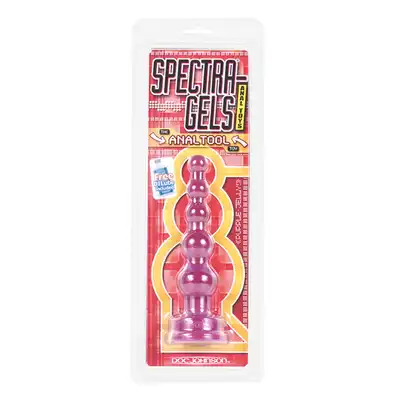 Doc Johnson - Spectragels Anal Tool. Sonda analna z miękkiego i gładkiego materiału. Stopniowane wypustki dają całkowitą kontrolę nad analną rozkoszą