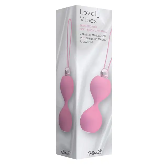 Mae B - Lovely Vibes Balls. Silikonowe wibrujące kulki gejszy