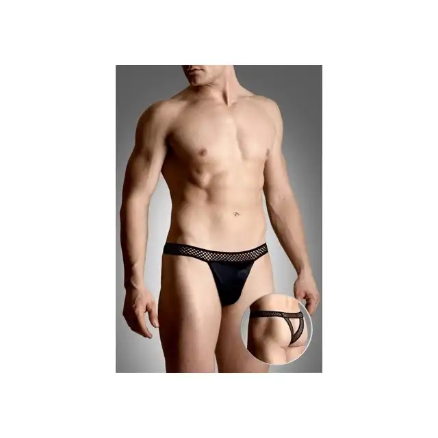 Softline - Mens thongs 4486. S/M. Męskie slipki eleganckie. Idealne na prezent. 