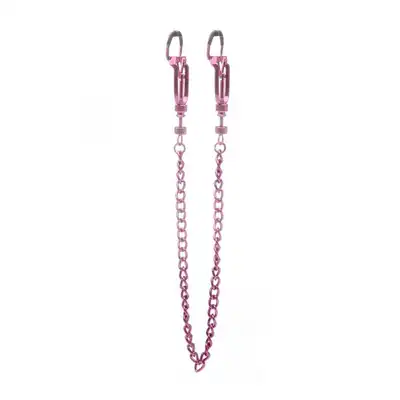 Ouch! - Helix Nipple Clamps. Różowe klamerki na sutki. Nowość!