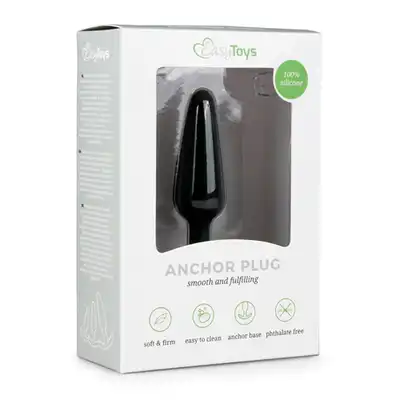 Easytoys - Buttplug S. Wąski korek analny dla początkujących z wąska wygodną stopką.