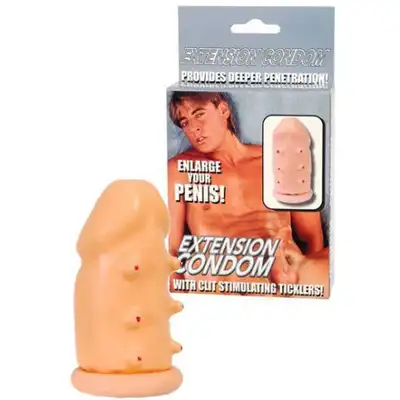 EXTENSION CONDOM Z WYPUSTKAMI