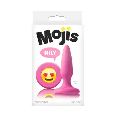Nsnovelities - Mojis pluf #ily. Uroczy mały plug analny z zakochanym emoji 