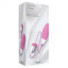 Mae B - Lovely Vibes Stimulator. Silikonowe wibrujące jajeczko. Różowy silikon