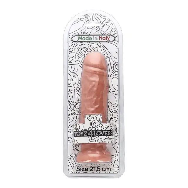 Toyz4Lovers - Diego Realistic Dildo 21.5 cm Pink Flesh - Klasyczne dildo z przyssawką o naturalnym wyglądzie. Ponad 5 cm średnicy!