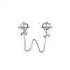 Oproducts – Heart-Shaped Nipple Clamps Tinkling Bells – regulowane zaciski na sutki z dzwoneczkami