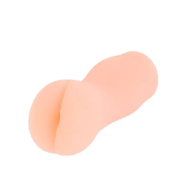 Fluffy Love - Masturbator 033A - kompaktowa pochwa o miękkiej, przyjemnej w dotyku strukturze. Idealna na podróż!