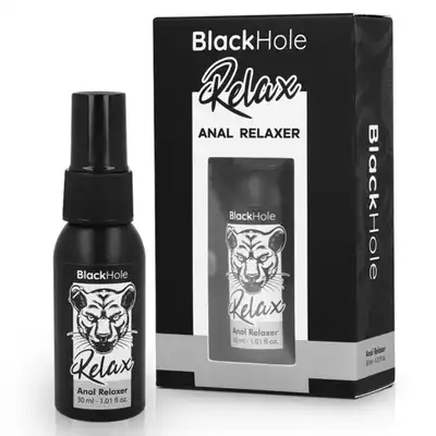 Black Hole - Anal Relaxer Spray Explorer 30 ml - Relaksujący spray analny na bazie wody. Efekt rozluźnienia i dodatkowy poślizg w kompaktowym opakowaniu.