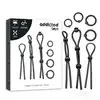 Addicted Toys - Flexible Cock Ring Set 7 Pieces - Zestaw 7 elastycznych ringów erekcyjnych z silikonu medycznego.