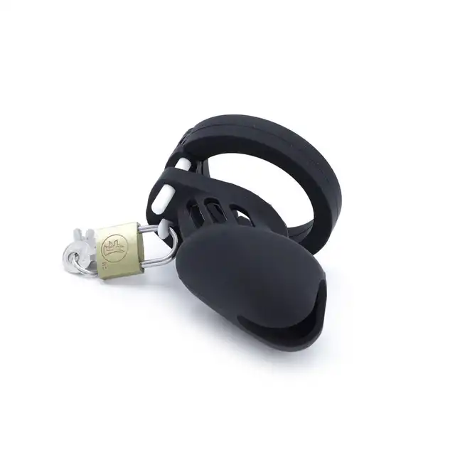 Kiotos – Silicone Adjustable Chastity Device. Silikonowa regulowana klatka na penisa, wyjątkowo wygodna