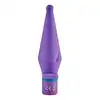 Love Signal - Tingling Touch Vibrating Anal Plug - Uroczy wibrujący korek analny w kolorze fioletowym. Ładowanie USB, wodoodporność IPX6.