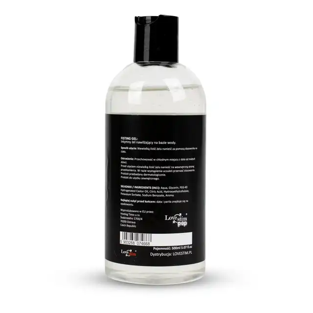 LoveStim Pop - Fisting Gel 500 ml - Bestsellerowy żel do fistingu o super gęstej konsystencji, teraz o większej pojemności!