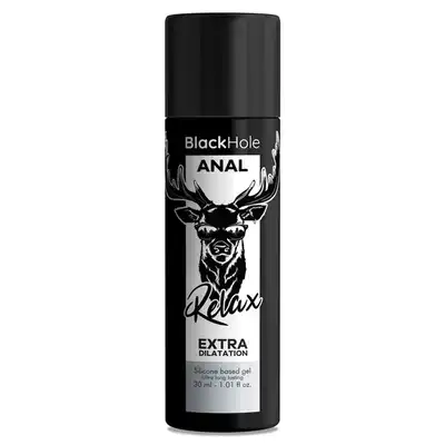 Black Hole  - Gel Silicone Base Anal Dilation 30 ml - Silikonowy lubrykant analny o delikatnym efekcie relaksującym. Długotrwały poślizg i większy komfort podczas stymulacji analnej.