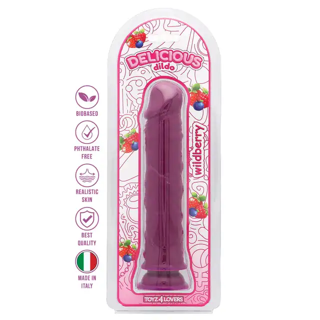 Toyz4Lovers - Jim. DELICIOUS Dildo o zapachu owoców leśnych 20 cm. 