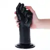 Toyz4Lovers - Extreme Errigal Fisting Fist 8.6 cm Black - Czarne dildo w kształcie pięści do fistingu. 8,6 cm średnicy, 21 cm długości użytkowej!