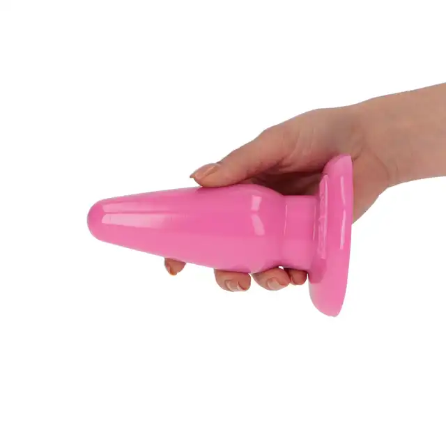 Toyz4Lovers - Ivo Anal Plug 14 cm - Uroczy, różowy korek analny z przyssawką. Made in Italy!
