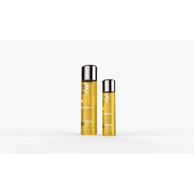 Swede - Fruity Love. Rozgrzewający olejek do masażu tropikalne owoce z miodem 60ml. 
