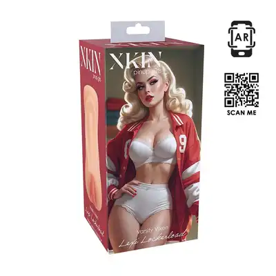 Xkin - Pinup Girls Varsity Vixen Lexi Lockerload - Masturbator w stylu retro, waga 310g. Realistyczna waginka z teksturowanym wnętrzem.