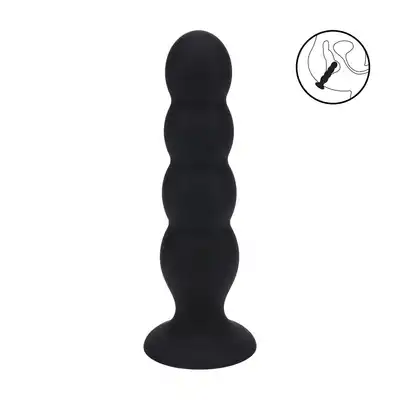 Levelz – Quad Rattle Anal Plug XL. Delikatnie rozszrzający się korek analny z ruchomym stalowym wnętrzem dającym efekt grzechotania