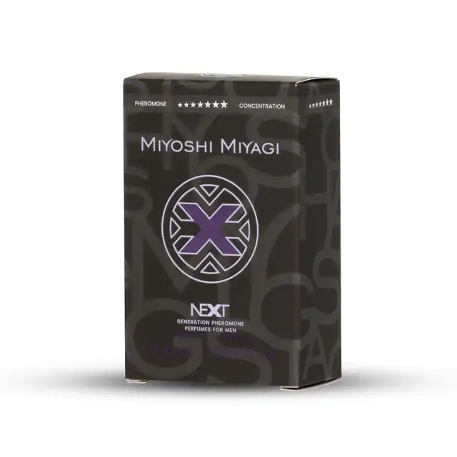 Miyoshi Miyagi - Next Pheromone 2,4 ml Homme - Cytrusowo-Drzewna Kompozycja z Feromonami Dla Mężczyzn
