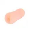 Fluffy Love - Masturbator 032A - kieszonkowy masturbator - cielisty kolor, gładki, ergonomiczny kształt, który naturalnie dopasowuje się do dłoni.