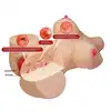 Crazy Bull - Emma Vagina &amp; Anal Masturbator - Realistyczny Masturbator o Konstrukcji 2w1: imitacja pochwy i analna.