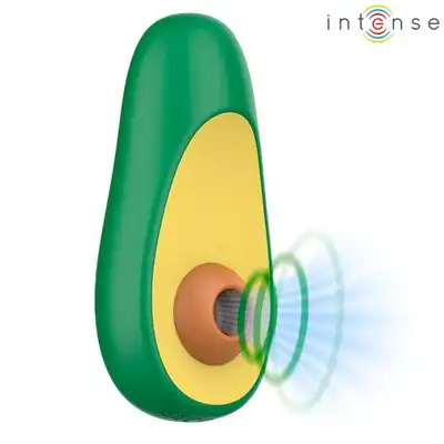 Intense – Waki Avocado Clitoral Suction Stimulator. Kolorowy dyskretny stymulator łechtaczki w kształcie awokado