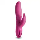 Inya - Passion Pink. Wibrator króliczek z funkcją thrustingu i wibracji, intensywne doznania, wielofunkcyjne możliwości. 