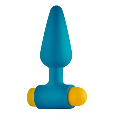 Love Signal - Wave Buzzer. Wibrująca zatyczka analna, jaskrawe kolory i intensywne wibrację. 