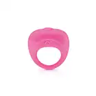 Glamy - Vibrating Cockring Pink - Klasyczny wibrujący ring erekcyjny w kolorze różowym. Idealny dla par!