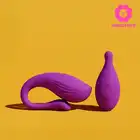 Girls Toys - Jajko wibrujące Ascona. Silikonowe, wibrujące, fioletowe jajeczko dopochwowe sterowane pilotem. Doskonale stymuluje punkt G!